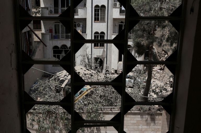 Tehran strike aftermath