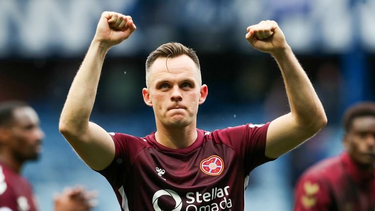 Lawrence Shankland has excelled with four goals in Hearts' first six matches.