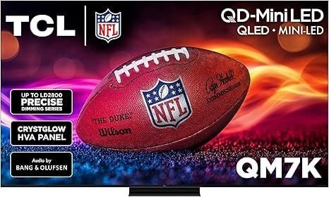 TCL 85-Inch Class QM7K Series QD-Mini LED 4K UHD Google Smart TV